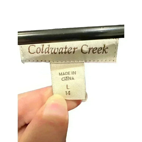 - Coldwater Creek Ultra Plush Hooded Coat in Brown, Size L,  NWT - Picture 6 of 9